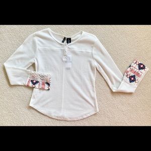 MissUnderstood Healy long sleeve top sz XL
